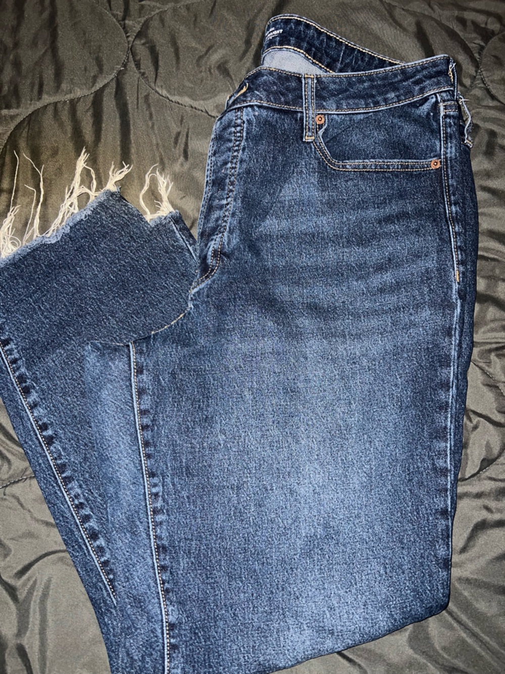 Old Navy women’s Dark Blue Straight Jeans
